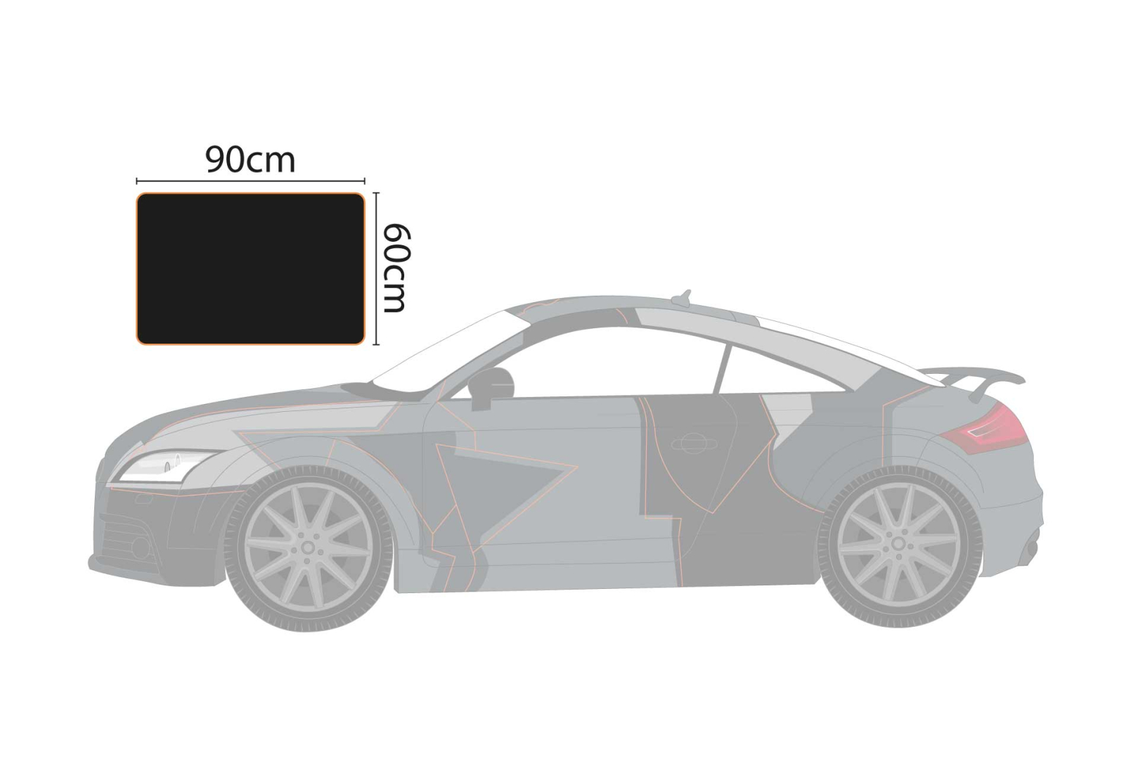 sudworx "WATER ERASER" Drying Towel 1200GSM 60x90cm